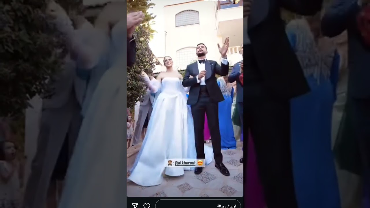 حفل زواج ليلى وناصر 💃🏻