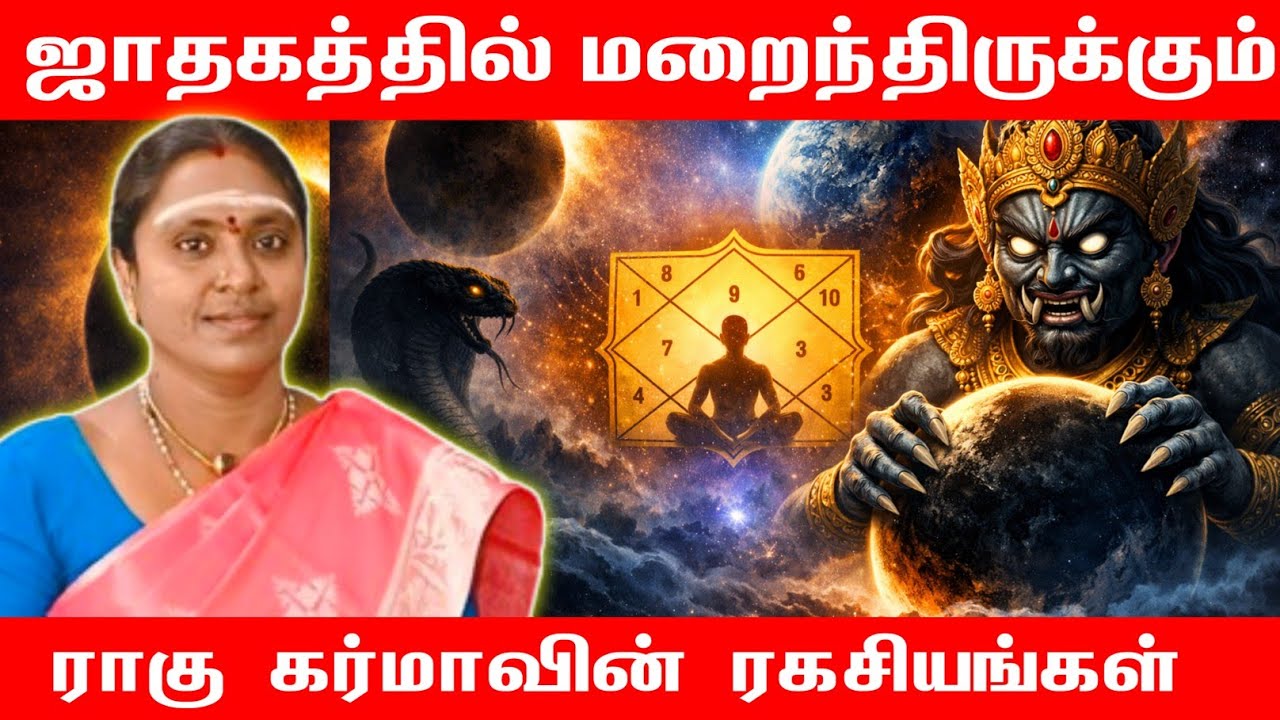 உங்கள் ஜாதகத்தில் மறைந்திருக்கும் ராகு கர்மாவின் ரகசியங்கள் | rahu karma secrets tamil