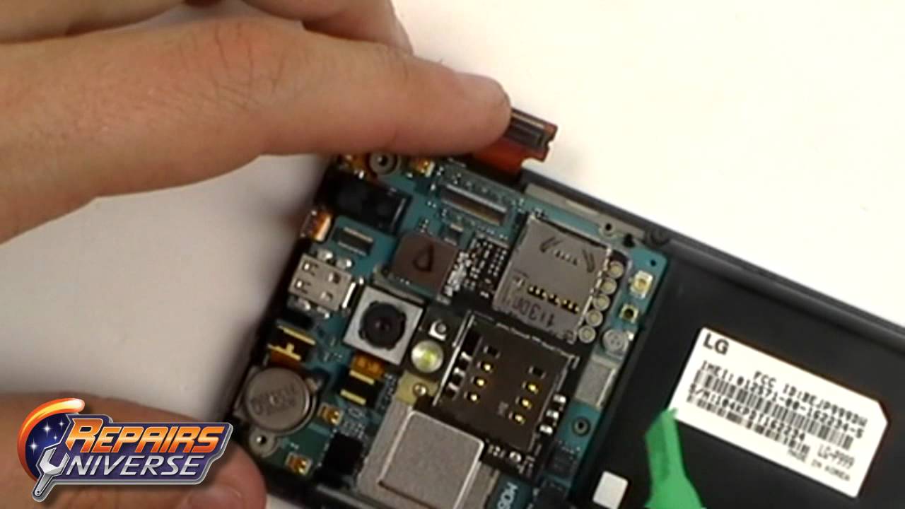 LG G2X P999 Touch Screen Digitizer Replacement Take Apart Guide