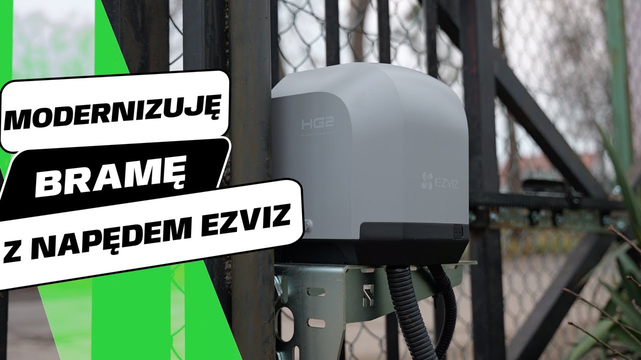 Sprawdzam inteligentny napęd EZVIZ HG2 400 Smart. Bramę otworzysz nawet zdalnie