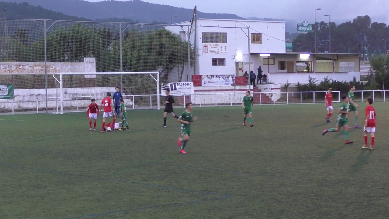 Real Murcia vs Olimpic infantil primera, primera parte. Murcia bases