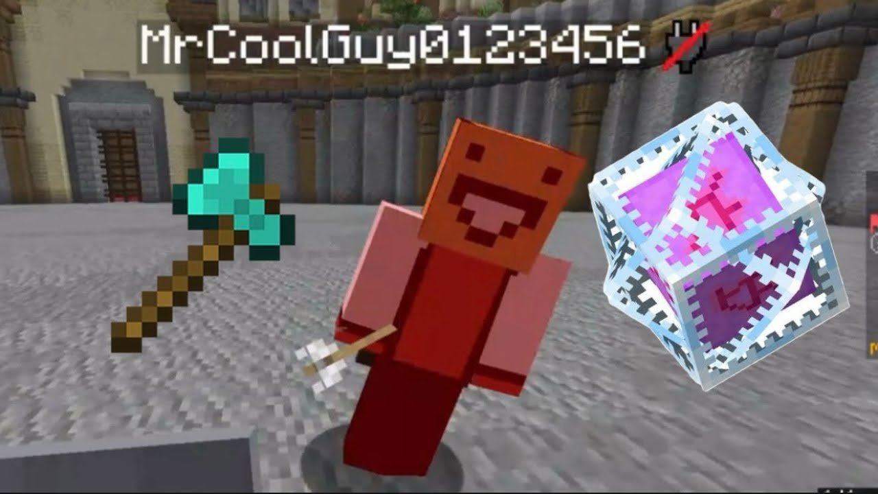 PVP montage of the worst player to ever touch the minecraft