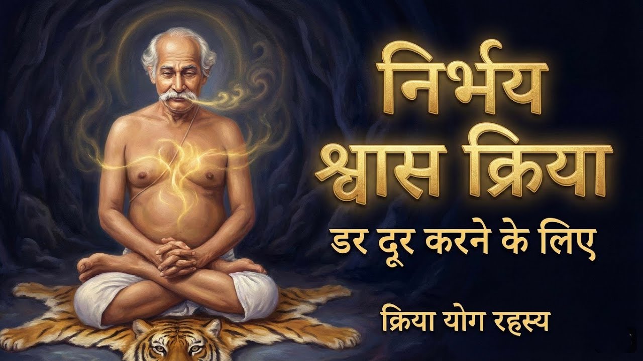 Nirbhay Shwas Kriya | Easy Method to Remove Fear After Bad Dreams | Lahiri Mahasaya