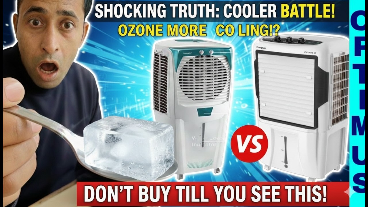 Crompton Ozone 75 Desert Air Cooler vs Crompton Optimus 100 Litre Desert Cooler / Best air cooler