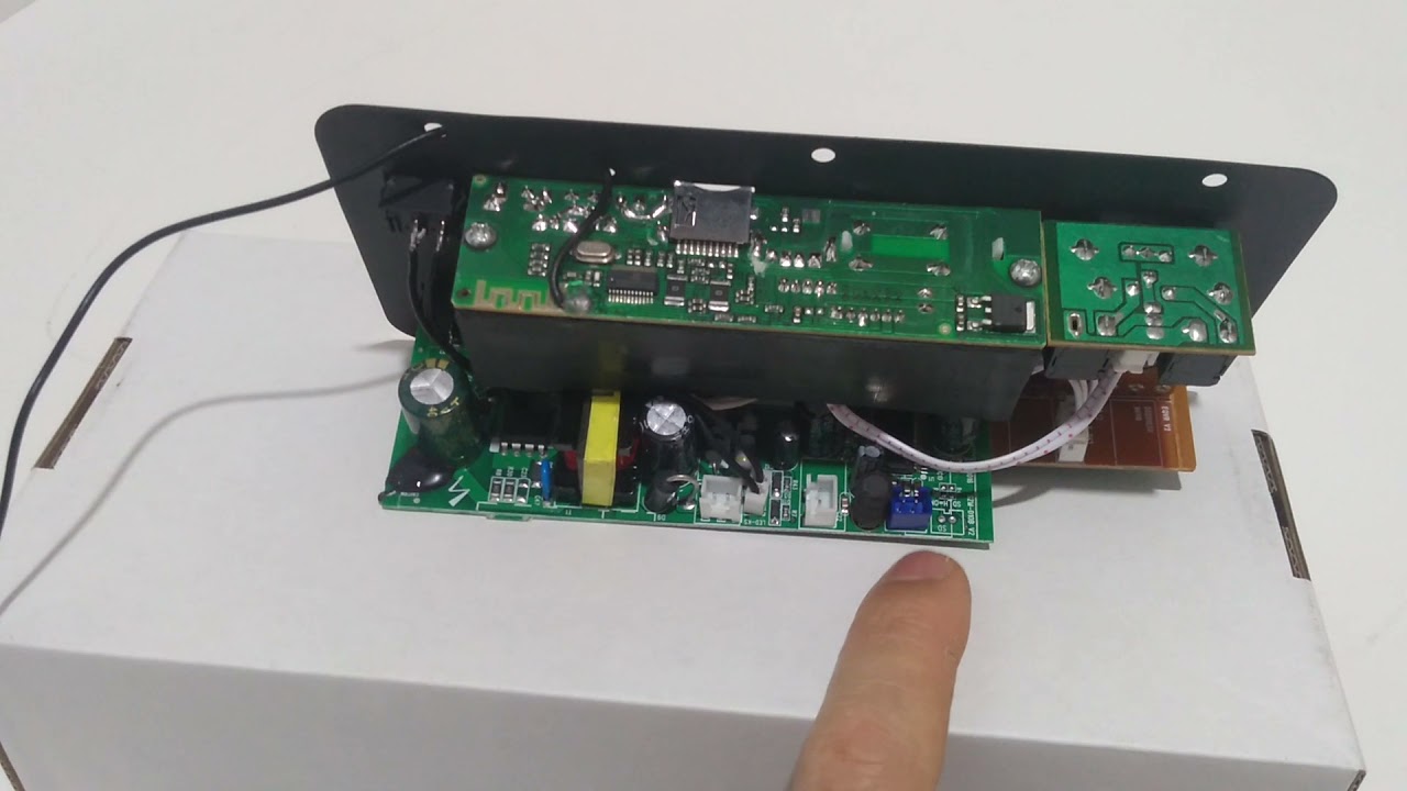painel Amplificador USB/bluetooth/Mic.karaokê