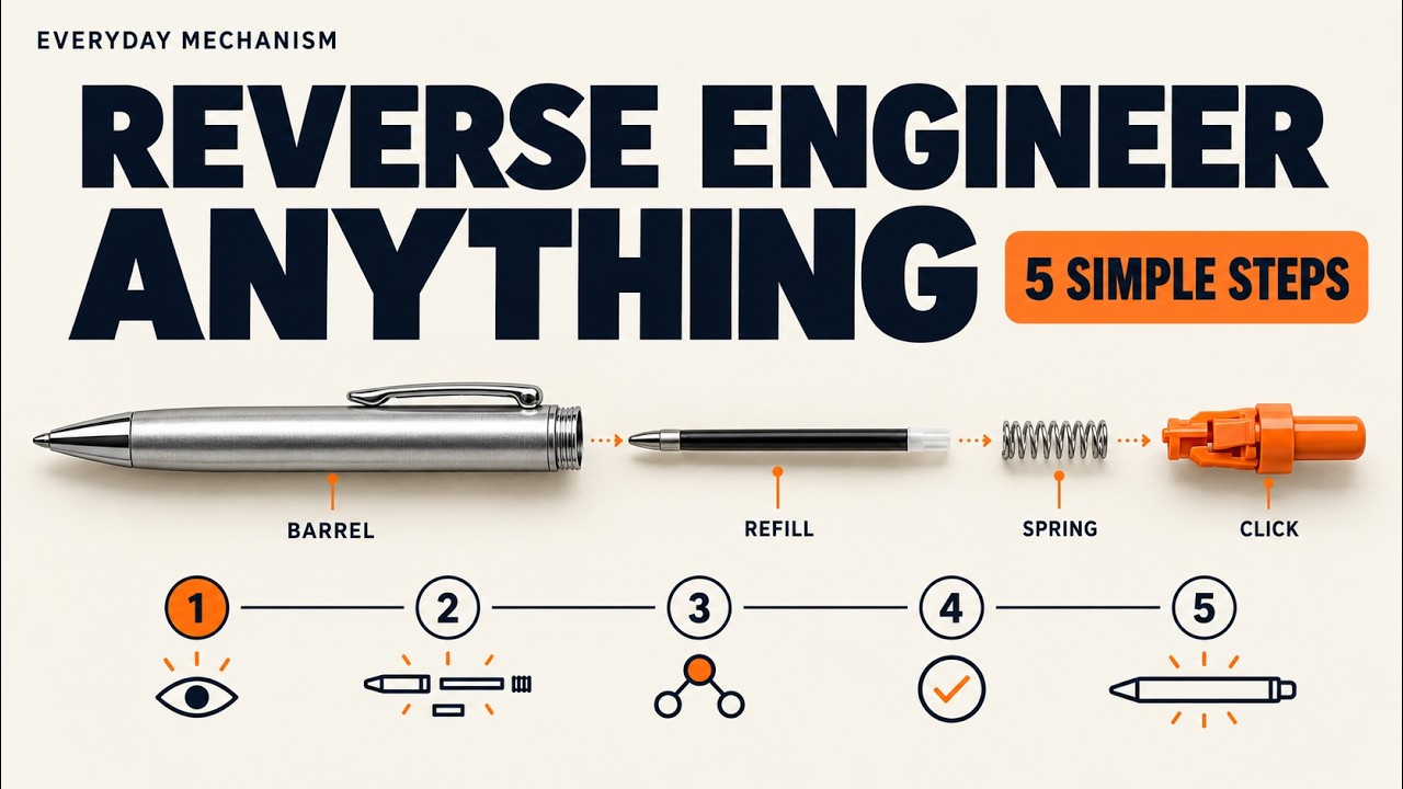 Reverse Engineer Anything: Think Like an Engineer ( PEN )