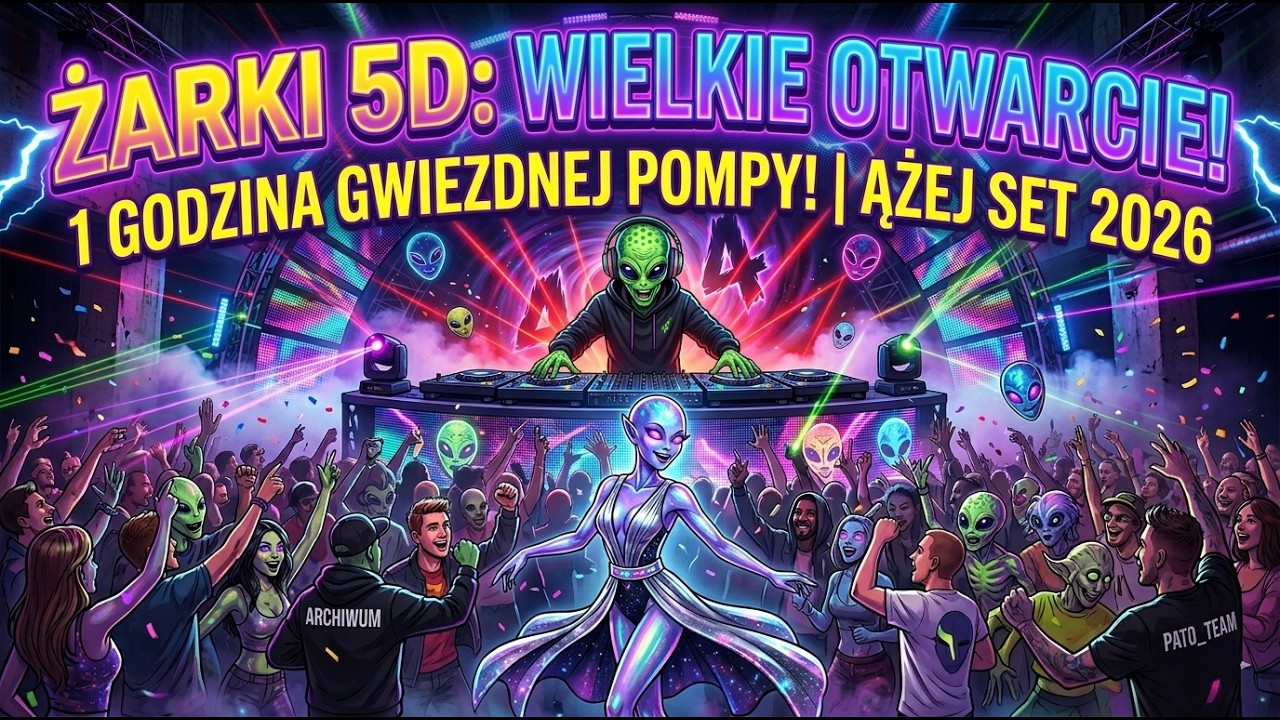 ŻARKI 5D: WIELKIE OTWARCIE KLUBOWE 🚀 - OFICJALNY SET IMPREZOWY (1H MIX) 🎧 ĄŻEJ & PATO_TEAM