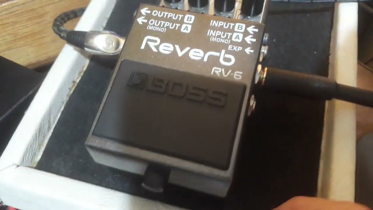 #719 - Boss RV-6 - Um Reverb Sensacional