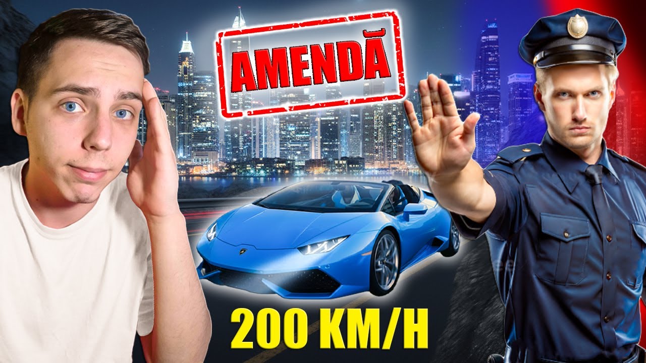 Am primit AMENDA cu LAMBORGHINI in DUBAI !