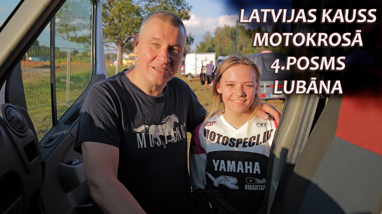 BRAUCAM AR MARTU LATVIJAS KAUSĀ MOTOKROSĀ LUBĀNĀ 09.08.2025.