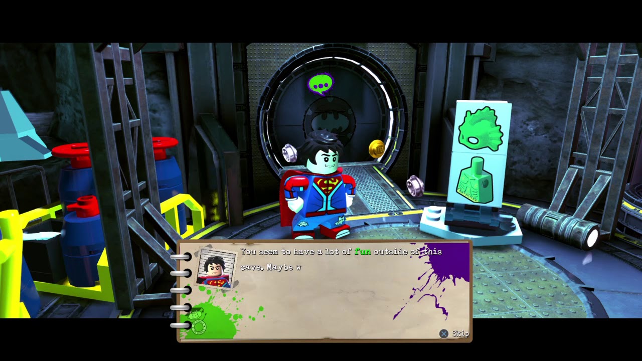 LEGO® DC Super-Villains how to unlock super boy and mamoth