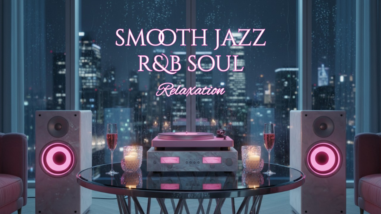 Smooth Jazz  R&B | Late Night Vibes for Focus & Romance