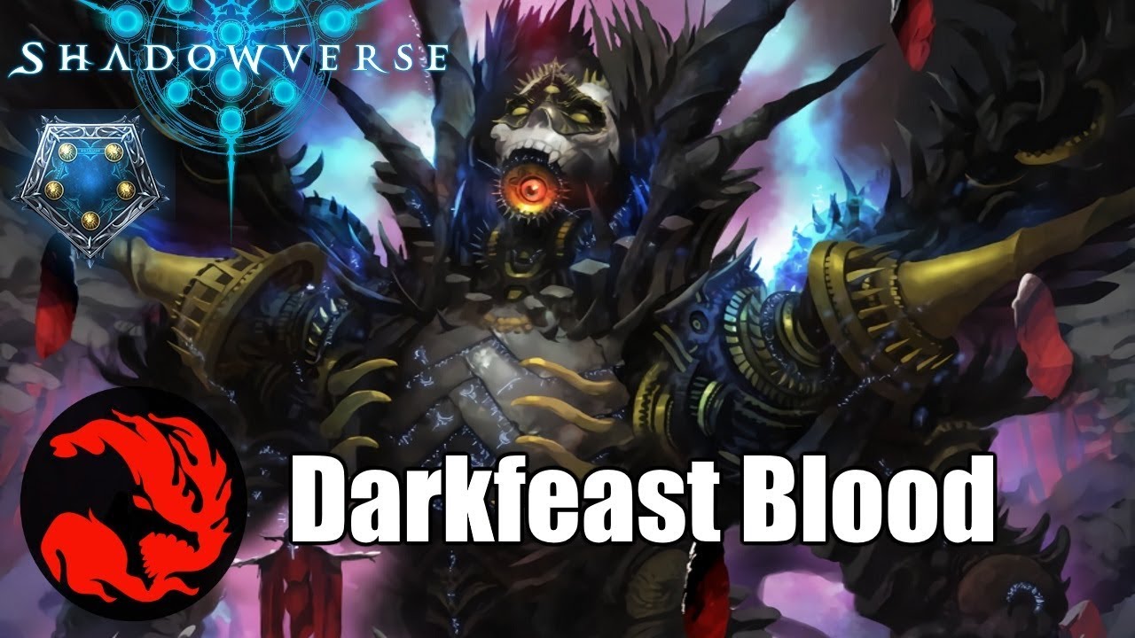 [Shadowverse] Self Damage - Darkfeast BloodCraft Deck Gameplay