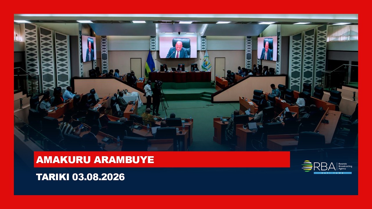 🔴LIVE: AMAKURU ARAMBUYE | Tariki 03 KANAMA 2026