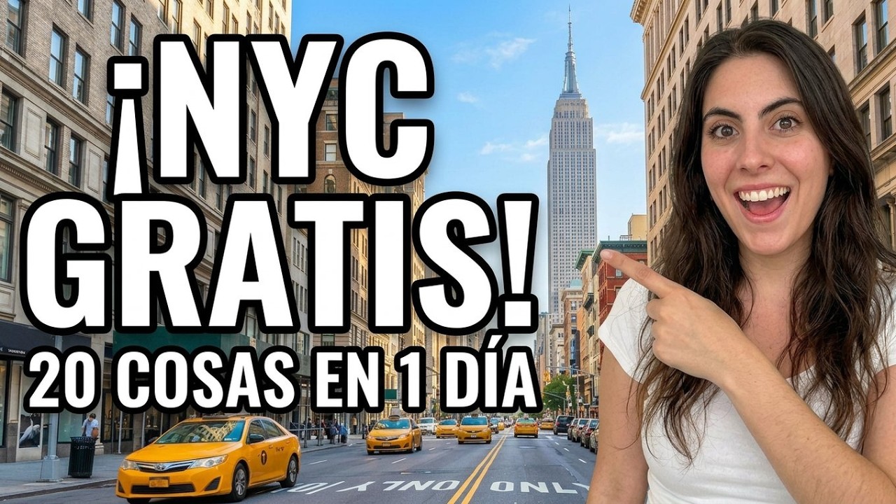 20 Cosas GRATIS en 1 Día! Nueva York 2024 - Show de comedia, tango y más