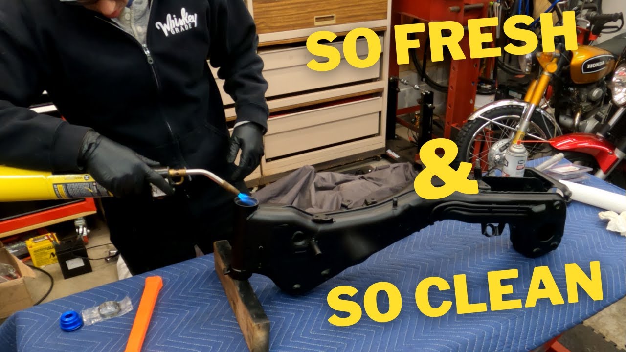 Watch me bring my custom Yamaha Virago to life: Final assembly pt.1