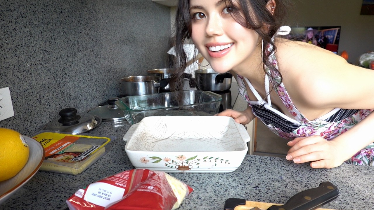 Cook With Me ♡ Homemade Lasagne