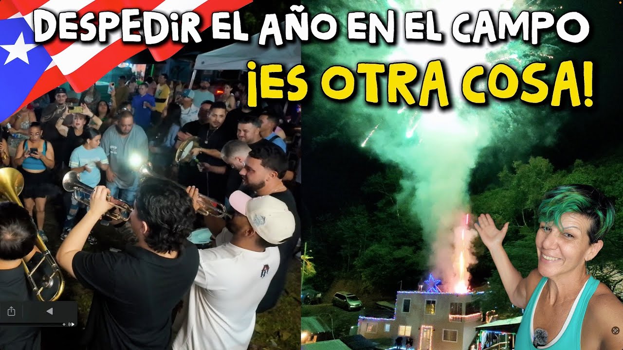 DESPIDIENDO el año en el BATEY del JOBO🎉🎊🙏🇵🇷