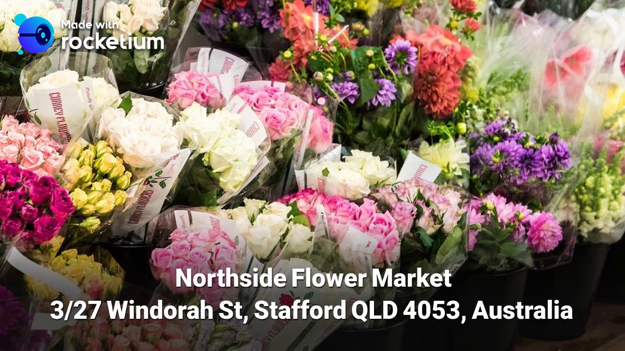 Famous flower market in Australia