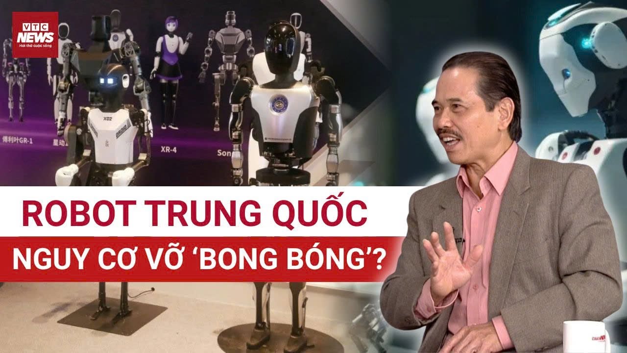 TS Bùi Ngọc Sơn: Bùng nổ quá nóng, Robot Trung Quốc có nguy cơ 'vỡ bong bóng' như bất động sản? 
