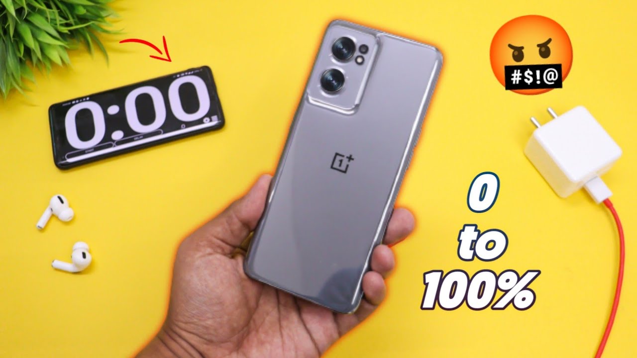 OnePlus Nord CE 2 Charging Test - OnePlus 65W in Nord CE 2 VS 9RT 5G⚡