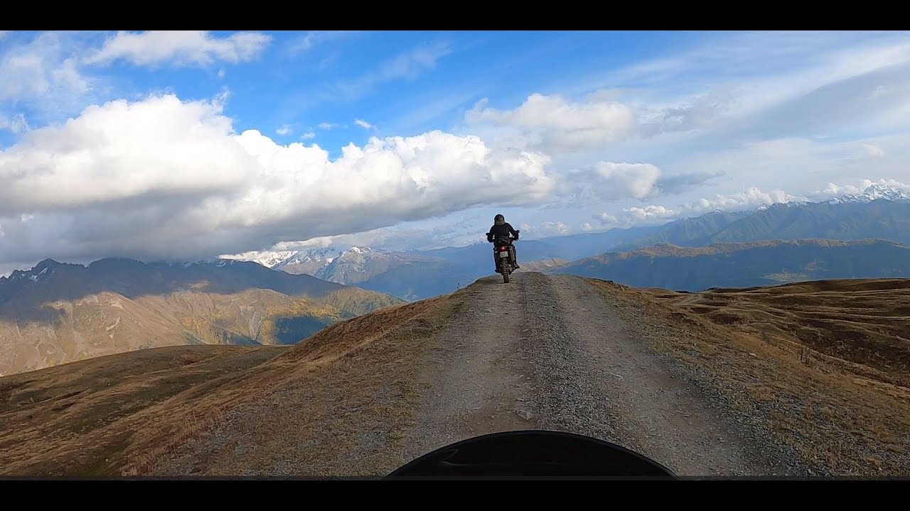 Motorcycle adventure, 2023, october, Georgia ,Svaneti