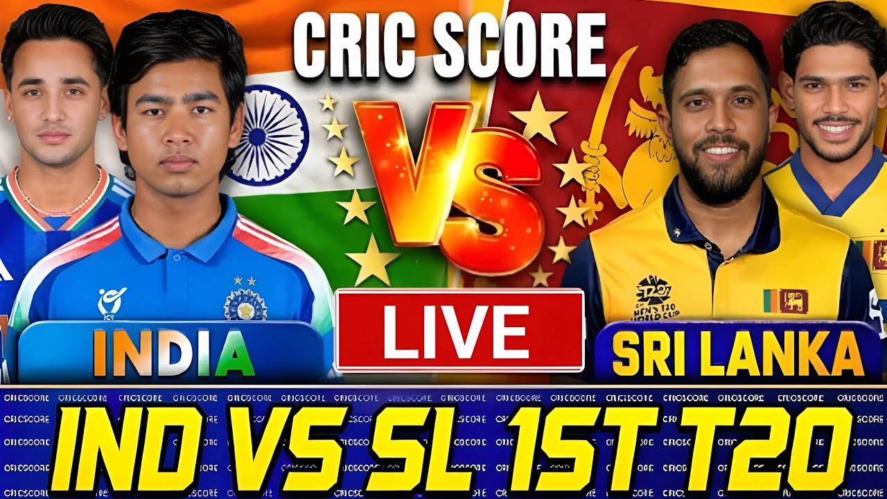 India Vs Sri lanka 1st T20 Match Highlights today| IND VS SL 1st T20 Match Score & Hindi Commentary