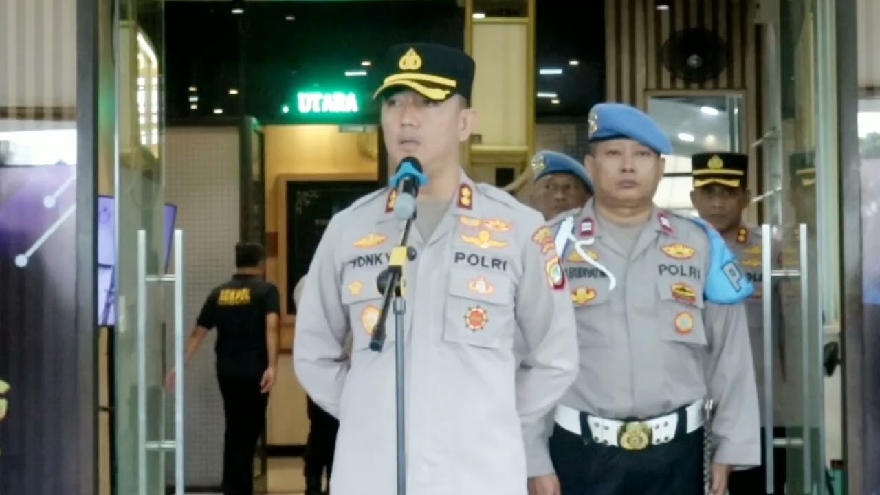 ARAHAN JAM PIMPINAN POLRES METRO JAKARTA UTARA