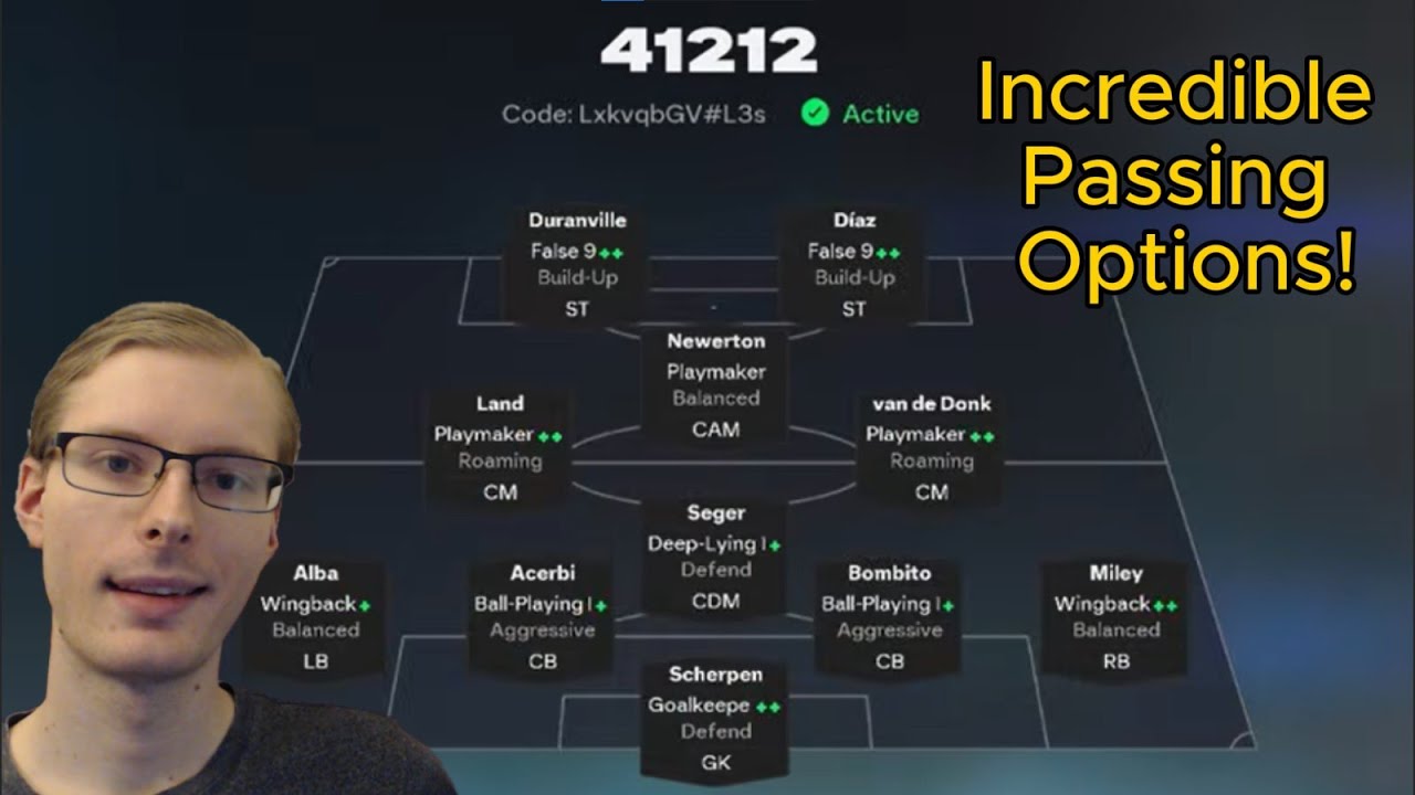 My 30-0 41212 Narrow Custom Tactic Review! Play Like the FIFA's of Old