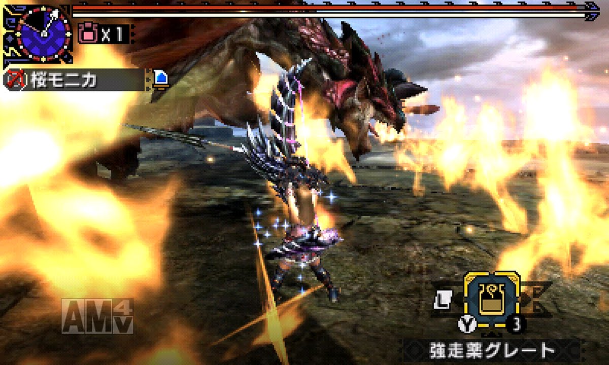 MHX 黒炎王狩猟依頼Lv10 弓 ソロ 11'45