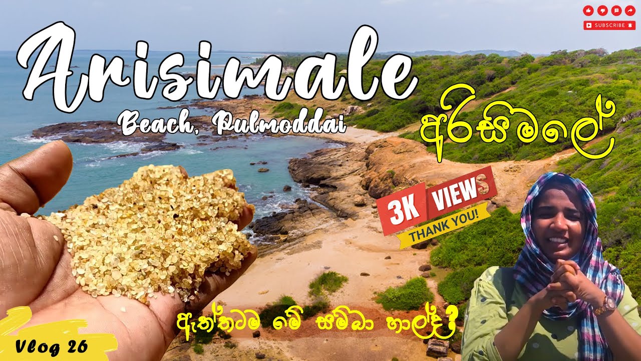 Is this Really SAMBA RICE!!!!!  Arisimale Beach, Sri Lanka | Vlog #026