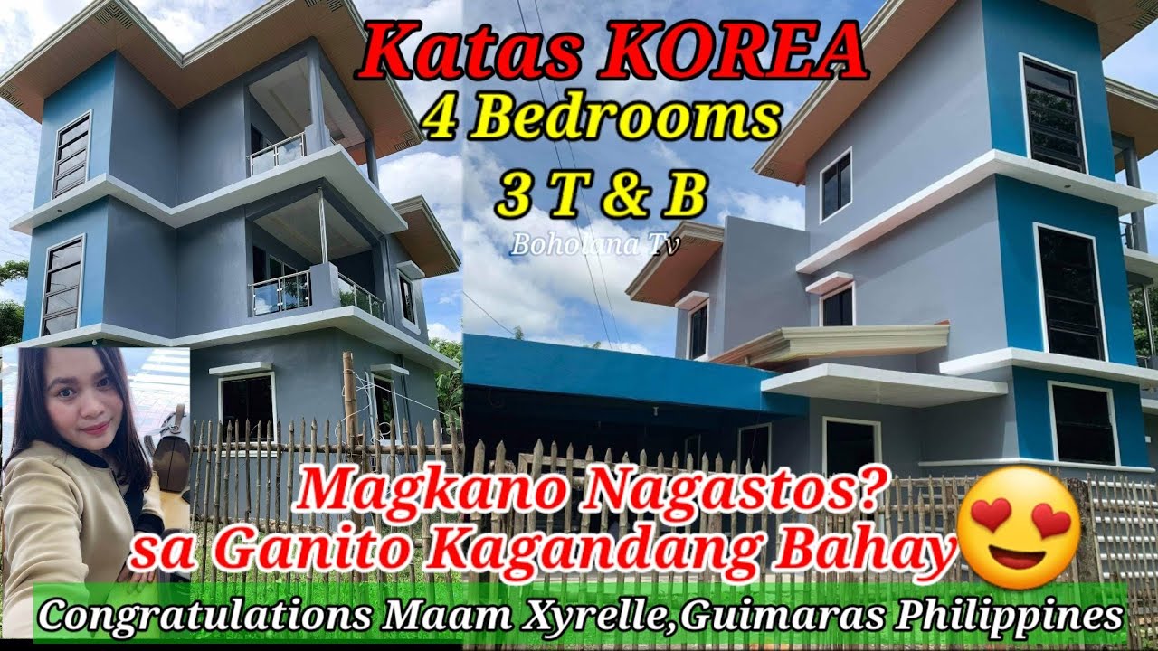 OFW Dream House 4BR 175sqm /Congrats Maam Xyrelle of Guimaras Philippines | Katas Korea