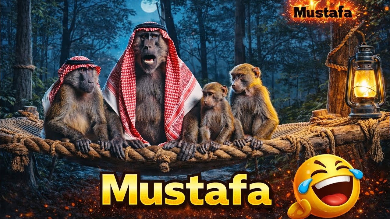 قصص تضحك من قلب الغابة | القرد يحكي لعشيرته 🤣🌴