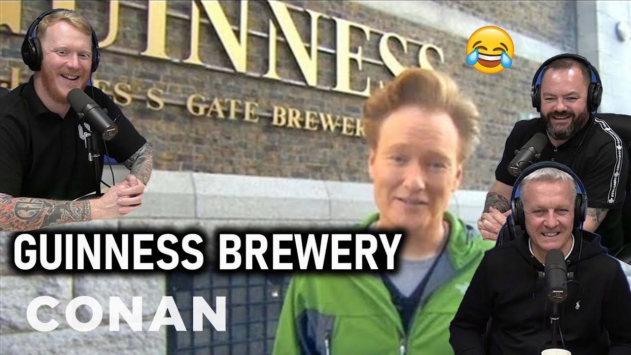 Конан посещает пивоварню Guinness в Дублине РЕАКЦИЯ!! | ОФИЦИАЛЬНЫЕ ПАРНИ РЕАКЦИЯ!!