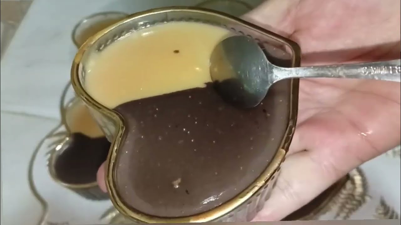 تحلية رمضان  بثلاث نكهات 😍 كاكاو × كراميل  🤎 سر المذاق المتوازن بالكاكاو والكراميل