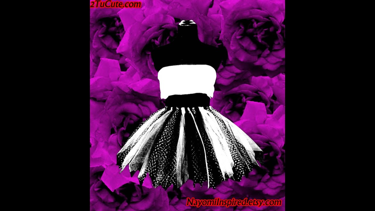 No Sew Polka Dot Tutu Tutorial