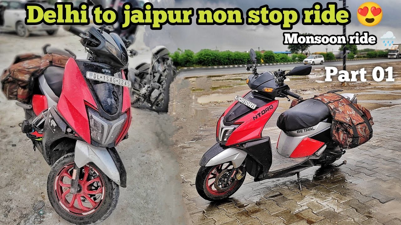 Delhi to jaipur puskar ride ntorq race xp 😍 | delhi to jaipur ride | ntorq xp long ride
