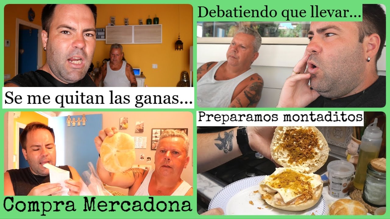 Se me quitan las GANAS 😓🧹 // Debatiendo que LLEVAR 🤨 // Compra Mercadona + Preparamos MONTADITOS 🥖