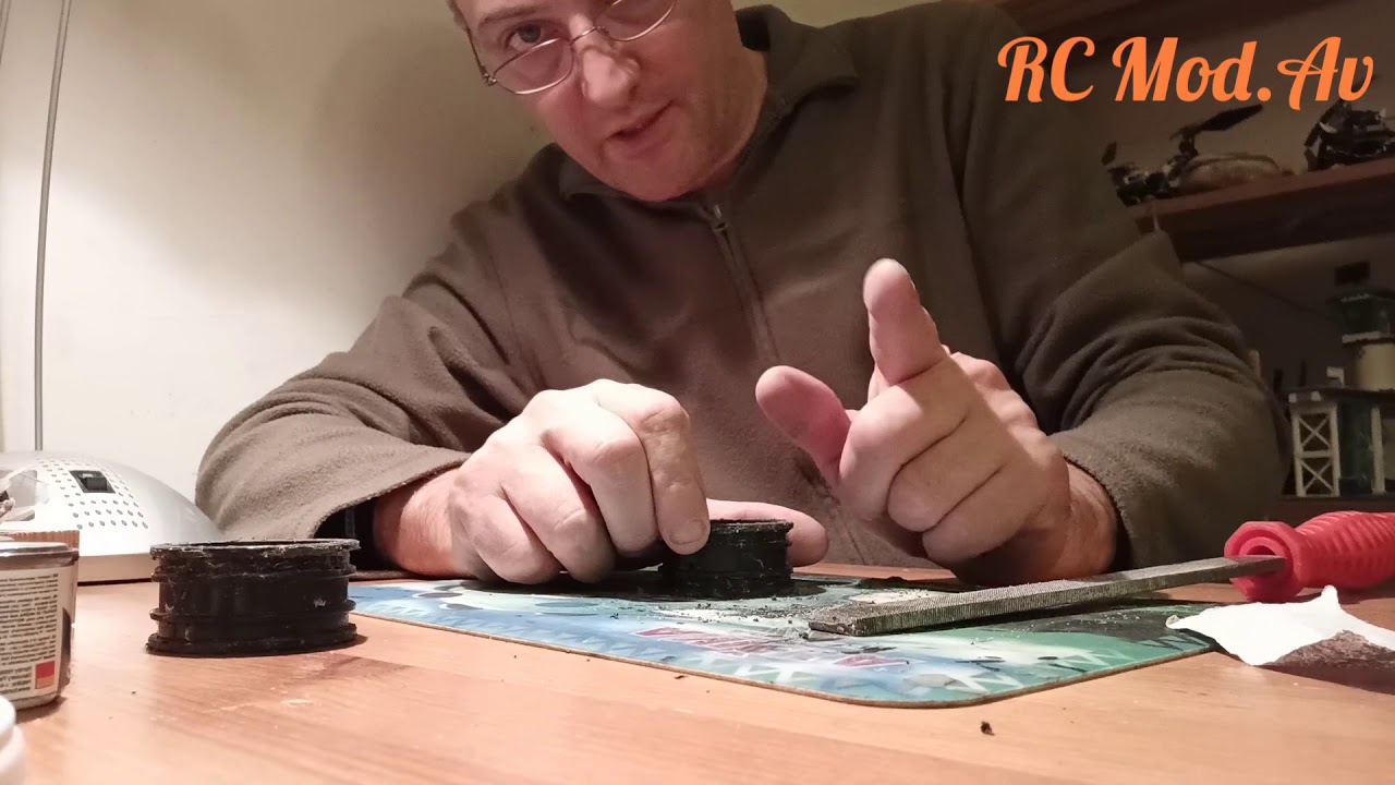 RC SCALE, décoller et changer pneus