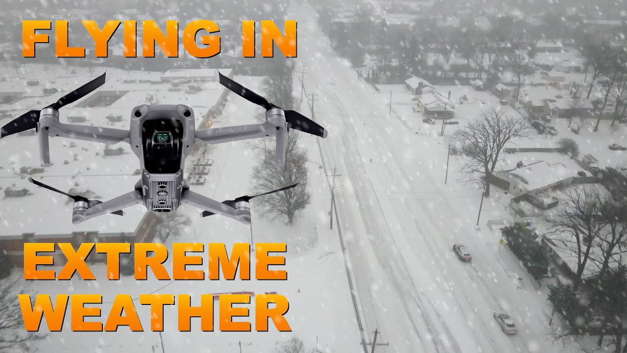 Can You Fly Your Drone In Snow? DJI Mavic Air 2 Extreme Weather Test