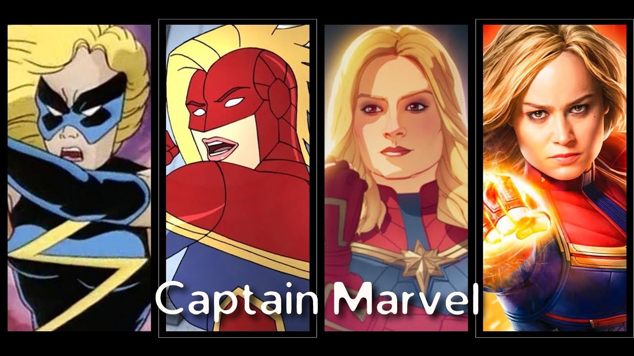 Captain Marvel Evolution (1994-2023) | Carol Danvers Evolution