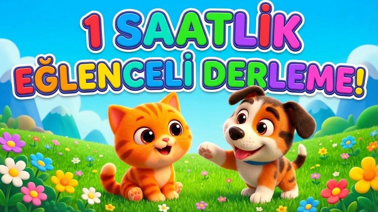 🐱 En Sevilen Bebek Şarkıları Yeniden (1 saatlik bölüm) 🐦 🐶
