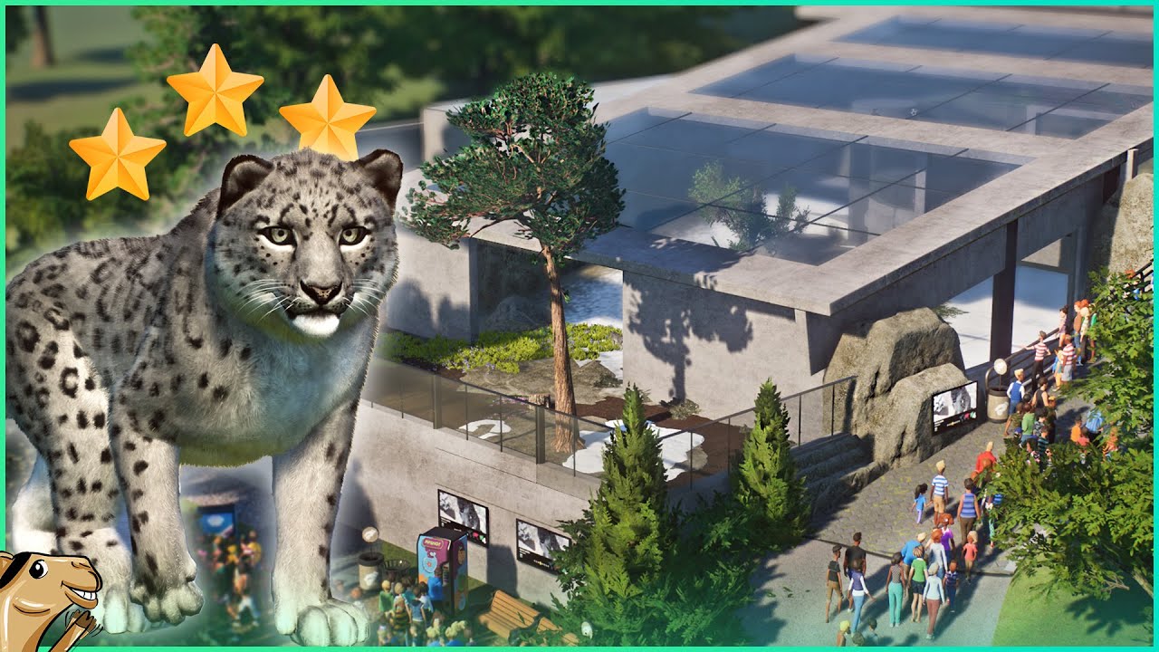 3-STAR Snow Leopard House - Planet Zoo Lets Play