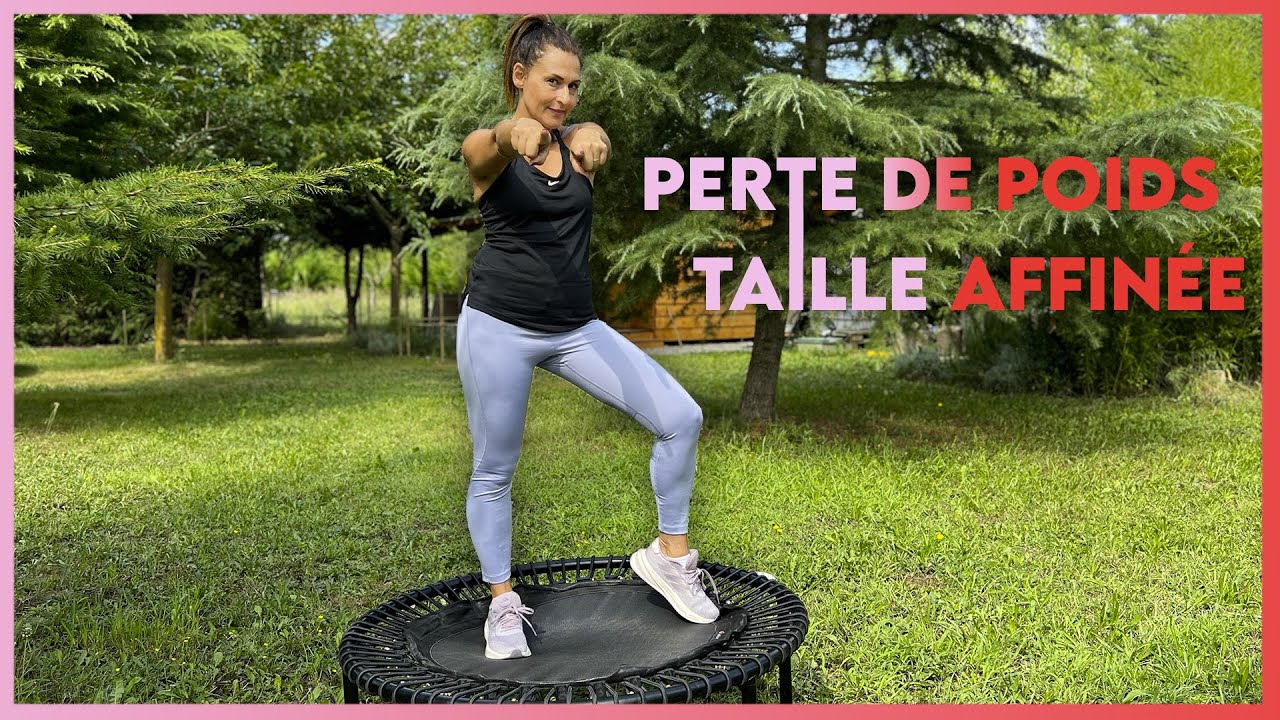 Trampoline perte de poids taille affinée ! Extrait du programme rentrée 10 mn par jour