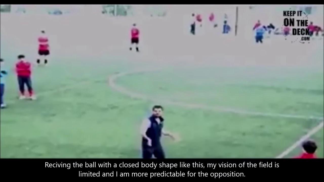 Pep Guardiola - Coaching Open Body Shape