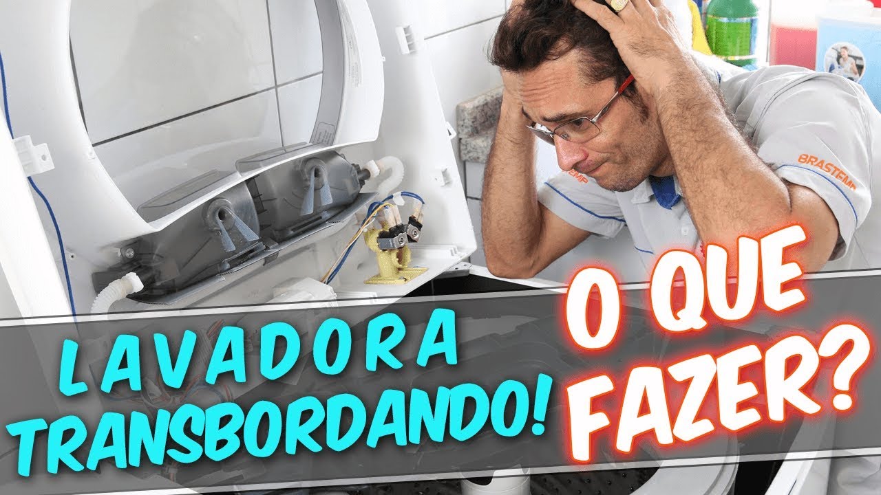 Lavadora Transbordando: O Que Fazer? Descubra Agora!