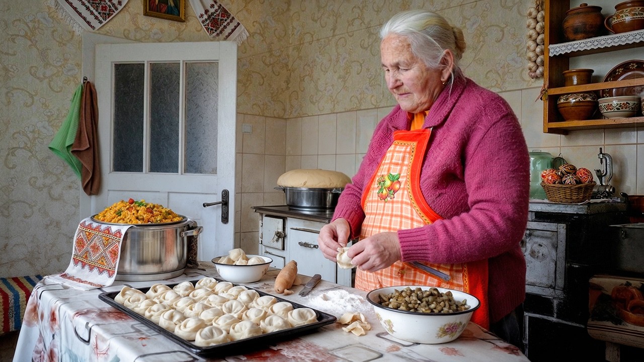 85-Year-Old Grandmother's Traditional Life & Secret Family Recipe in Remote Mountains