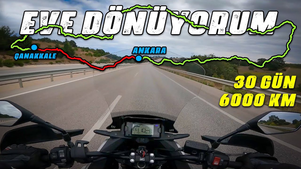 6000 km Karadeniz Turu Bitti | Ankara'ya Dönüyorum | Kolaçan Karadeniz'de Son Bölüm