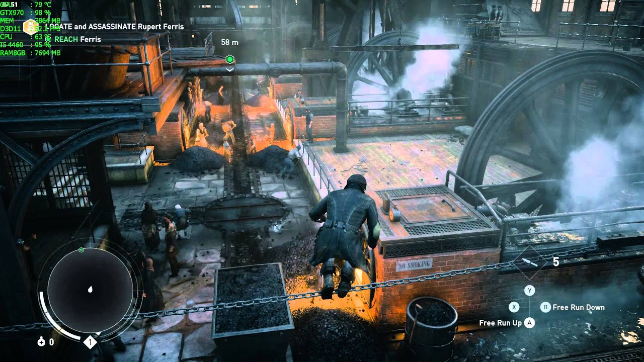 Assassin's Creed Syndicate | GTX970 VRAM Over 3.5 GB