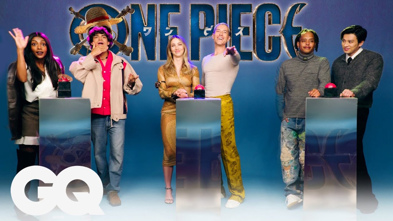 『ONE PIECE』クイズに実写版キャストが挑戦！| GQ JAPAN